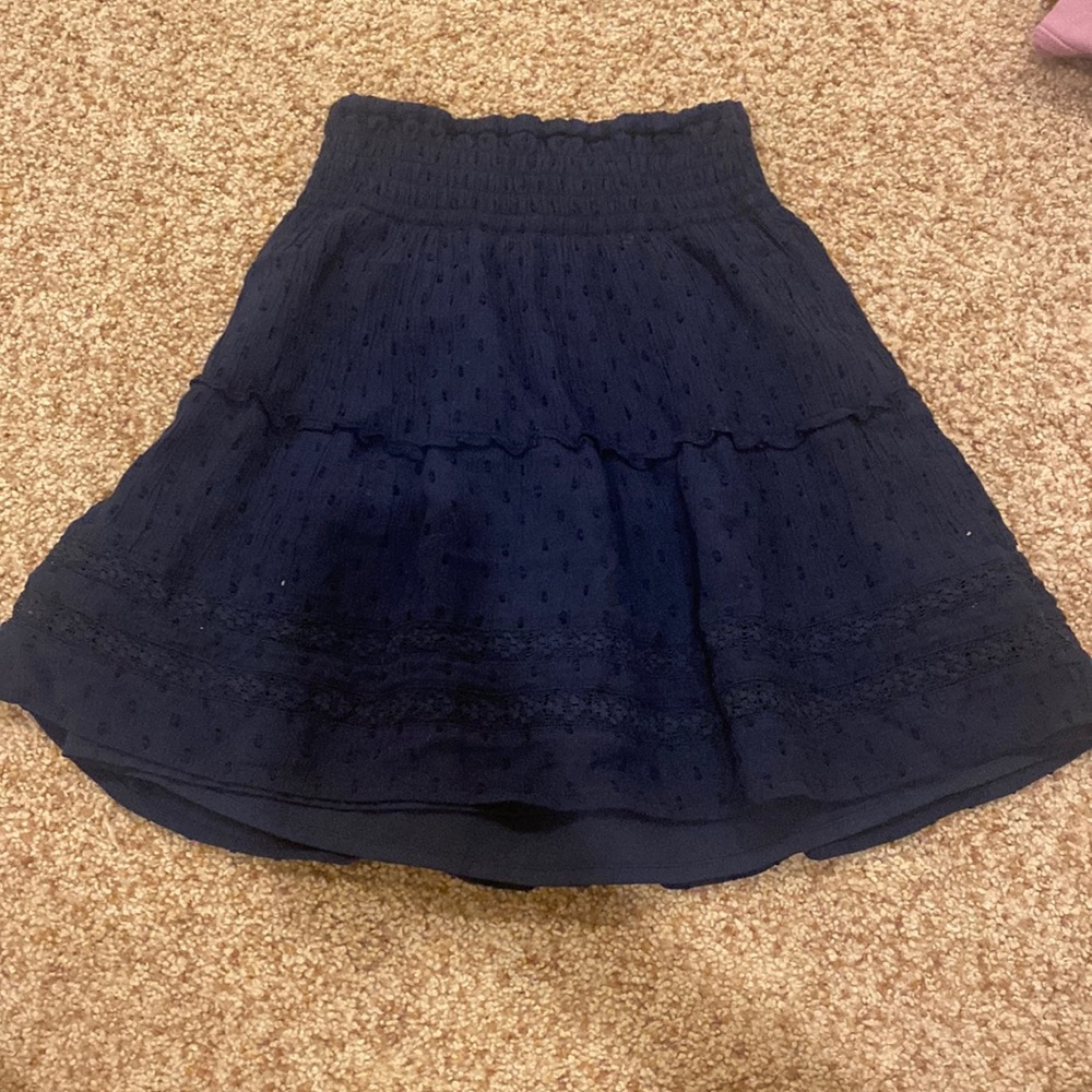 Hollister Navy Skirt Size XS